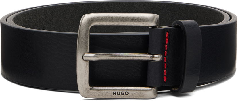 Ремені BOSS HUGO Vegetable-Tanned Belt чорний | 50553776