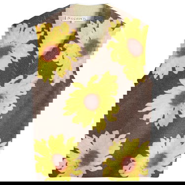 Cветр JW Anderson Printed Vest Коричневий | KW1305-YN0008-685, 0