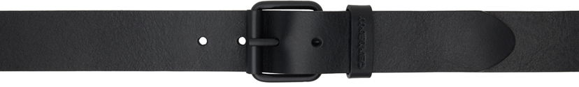 Ремені Carhartt WIP Script Leather Belt чорний | I030992