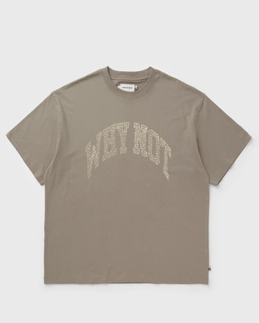 Футболка Honor The Gift WHY NOT Short Sleeve T-Shirt Сірий | HTG250392-TAUPE, 0