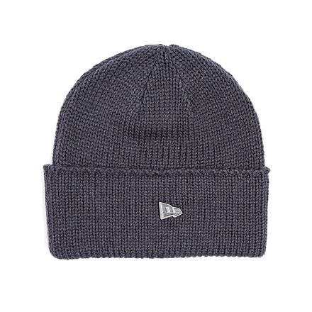 Шапка New Era Knit Wide Cuff Beanie Grey Heather Сірий | 60565441