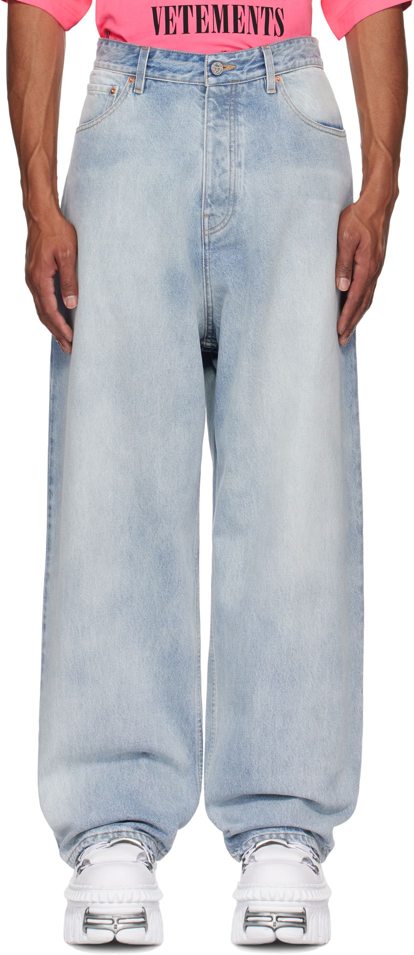 Джинси VETEMENTS Vetements Baggy Jeans Синій | UA66PA540L