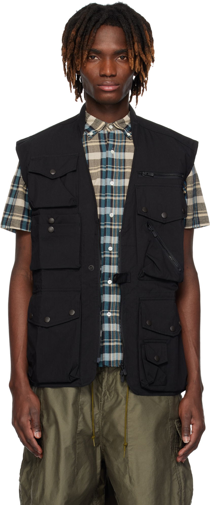 Жилет Needles Needles Field Vest чорний | QV138