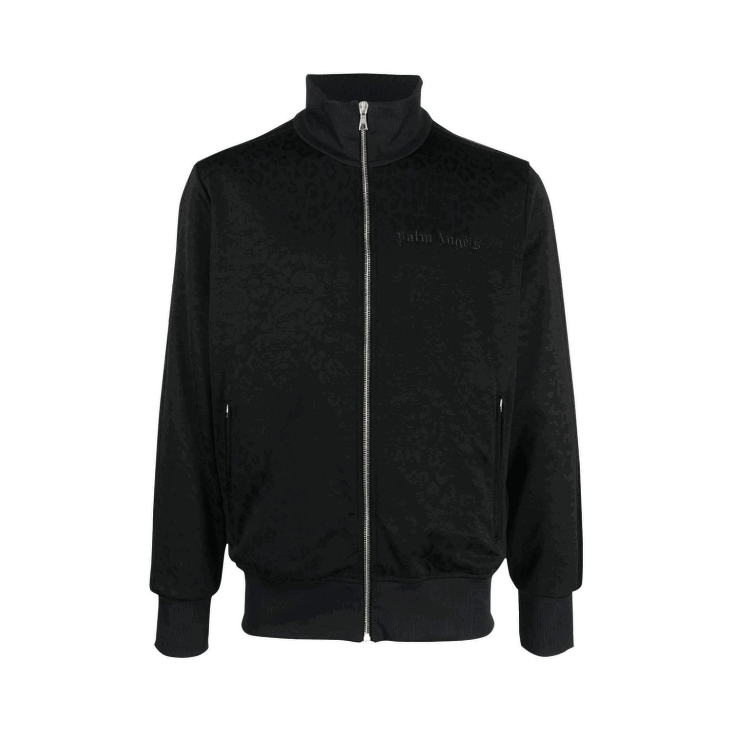 Світшоти Palm Angels Tuxedo Leopard Track Jacket чорний | PMBD001F22FAB0091001, 0