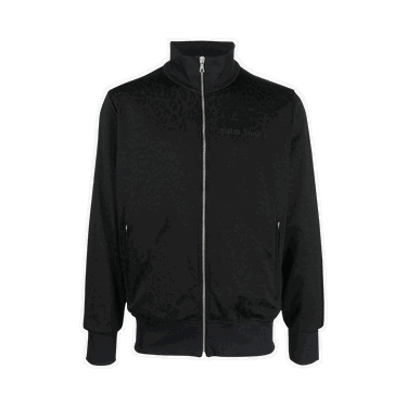 Світшоти Palm Angels Tuxedo Leopard Track Jacket чорний | PMBD001F22FAB0091001, 0