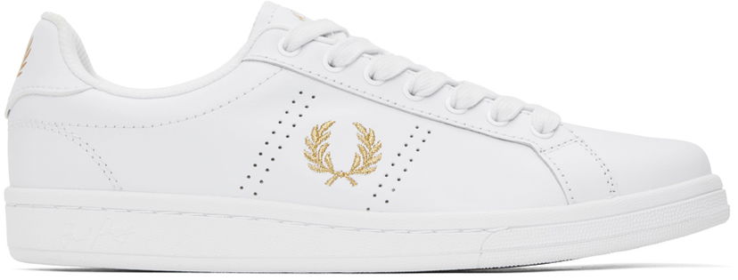 Кросівки та взуття Fred Perry B721 білий | B6312-T31