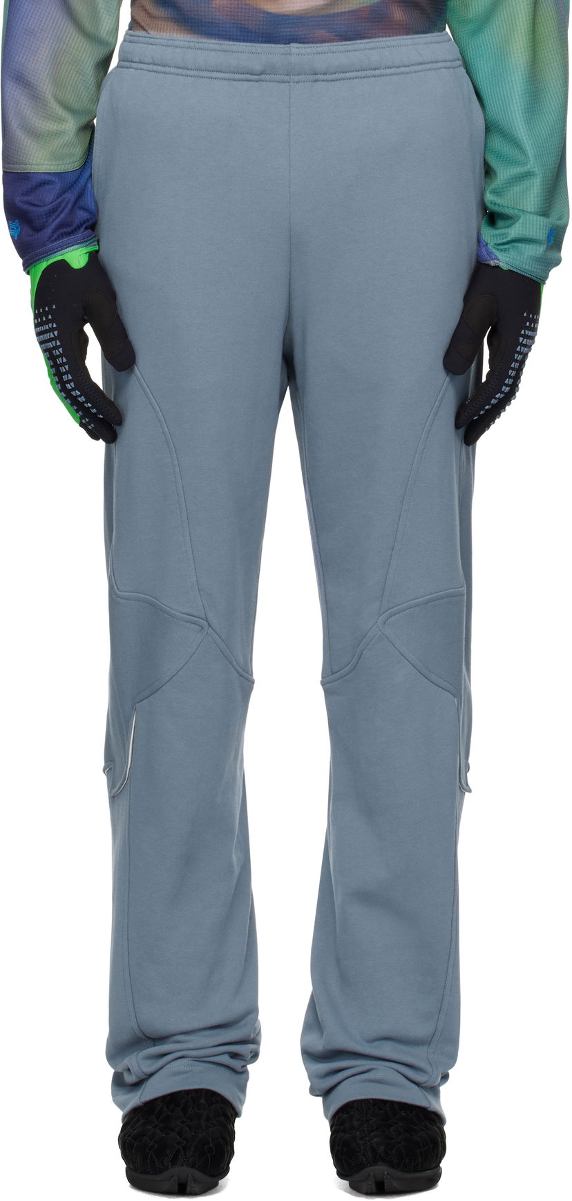 Спортивні штани KIKO KOSTADINOV Kiko Kostadinov Fox Racing Edition Fleece Sweatpants Синій | 36887-564