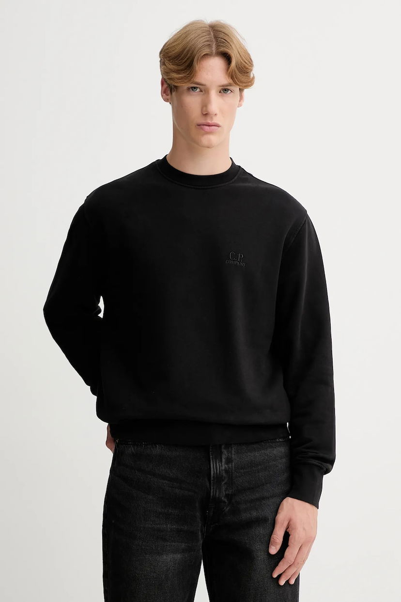 Світшоти C.P. Company C.P. Company Crewneck Sweatshirt чорний | RFCMSS718B006372G