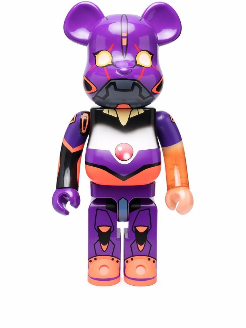 Колекційний Medicom Toy EVA-01 Awakening BE@RBRICK figure - Purple Фіолетовий | 10000EVA117247607