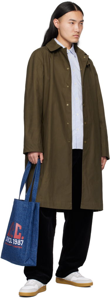 Пальто A.P.C. A.P.C. Arthur Mac Coat Зелений | COERC-H01535, 3