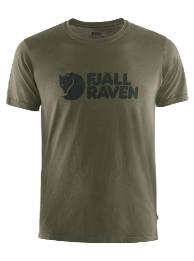 Футболка FJÄLLRÄVEN Logo Зелений | F87310-633