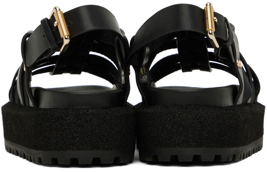плаття rag & bone rag & bone Park Platform Sandals чорний | WFF23SF0083H8, 1
