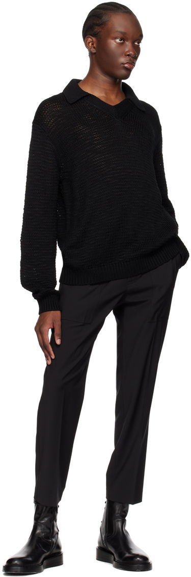 Штани Helmut Lang Helmut Lang Core Trousers чорний | N05HM203, 3