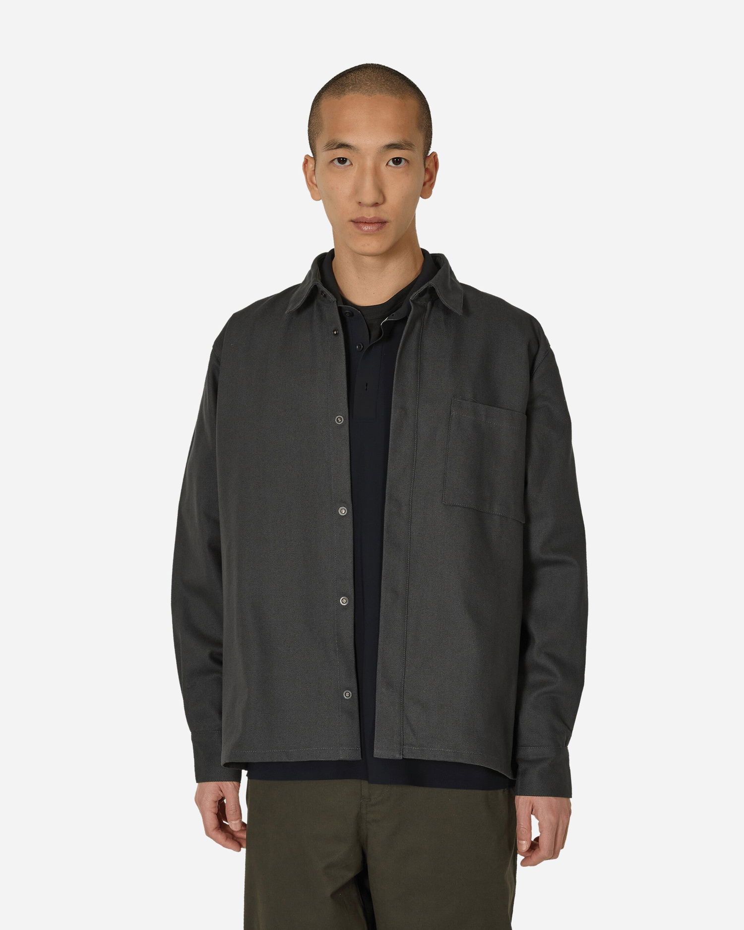 Сорочка GR10K Processing Overshirt Convoy Grey Сірий | SS24GR2AMCV CG, 0