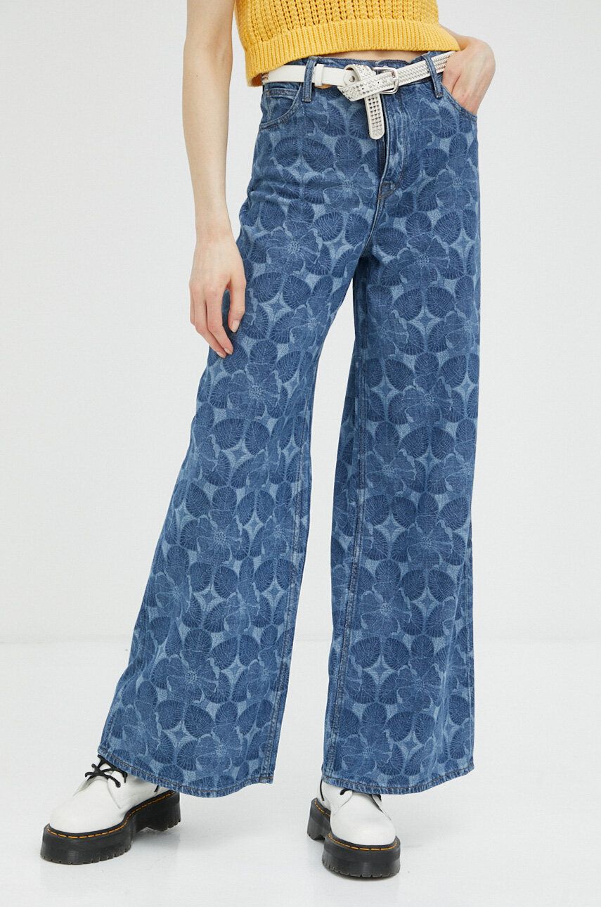 Джинси Lee Drew High Waist Jeans Синій | L32AHOB61, 0