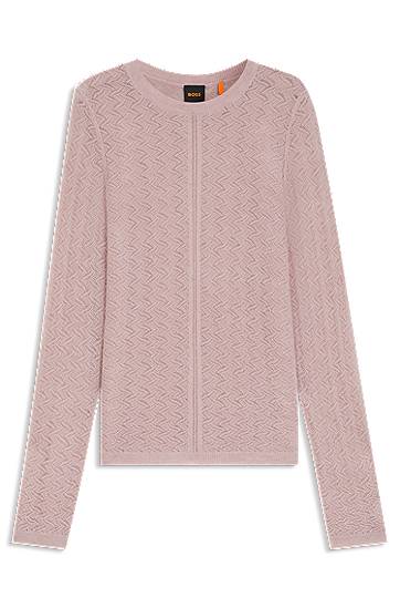 Cветр BOSS Knitted Sweater Рожевий | 50543960