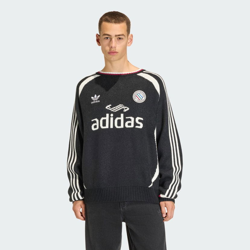 Cветр adidas Performance AdiColor Blokecore Sweater чорний | KQ5080