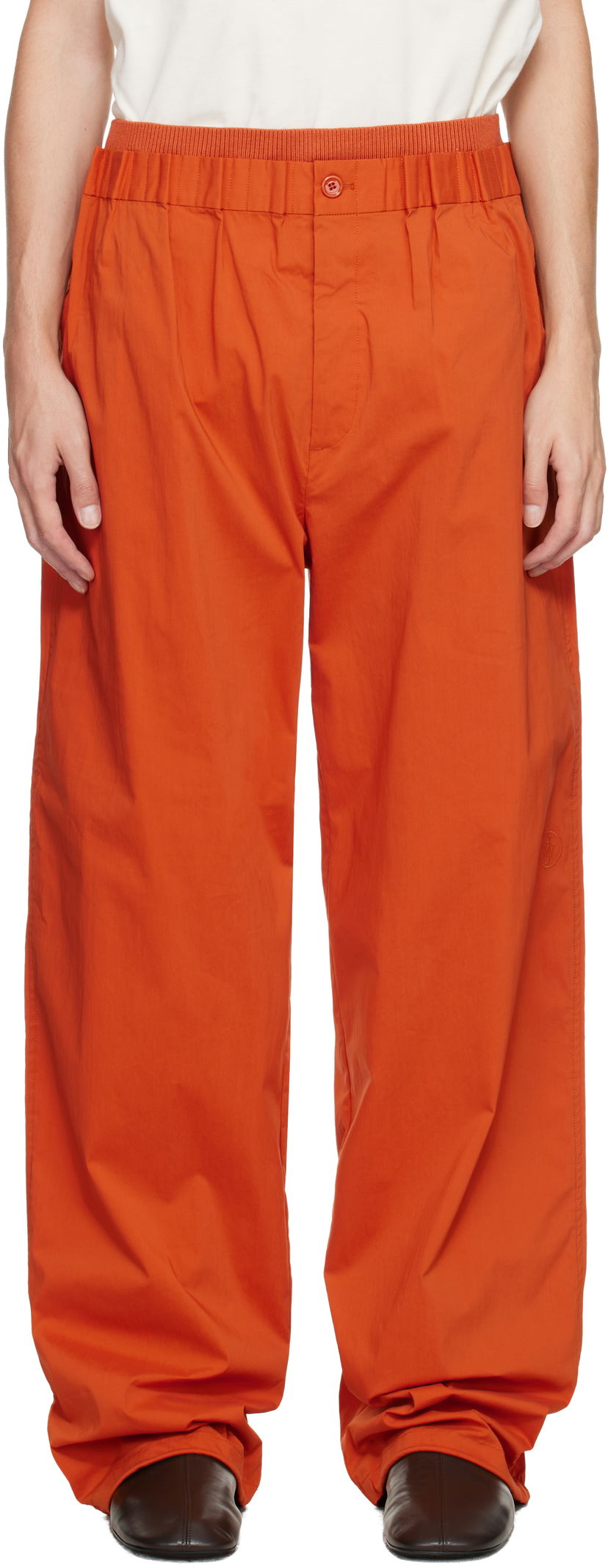 Спортивні штани JW Anderson JW Anderson Gathered Waist Sweatpants Помаранчевий | TR0411-PG1838