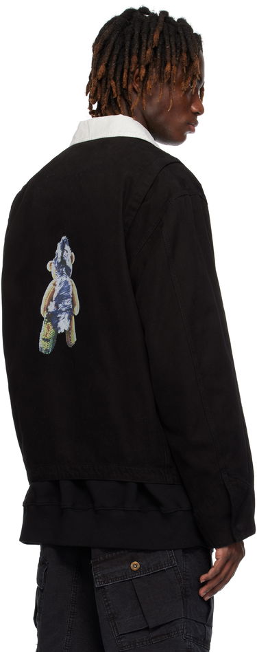 Куртка We11done We11done Punk Teddy Work Jacket чорний | WD-JK0-25-040-U-BK, 2