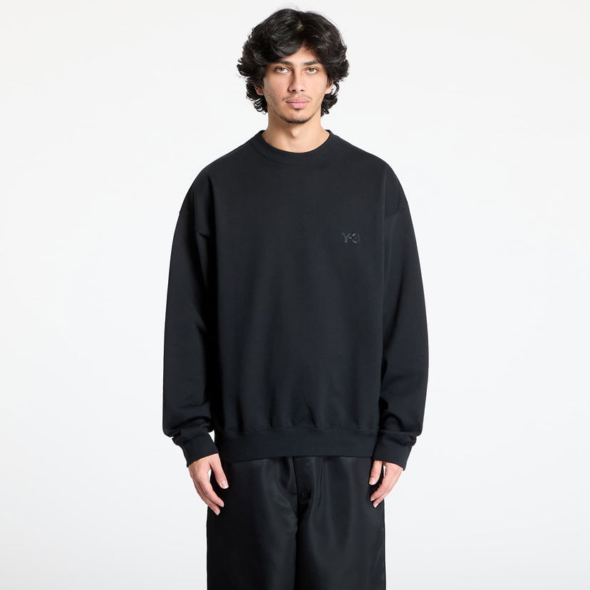 Cветр Y-3 Y-3 French Terry Crew Sweatshirt чорний | JN4926