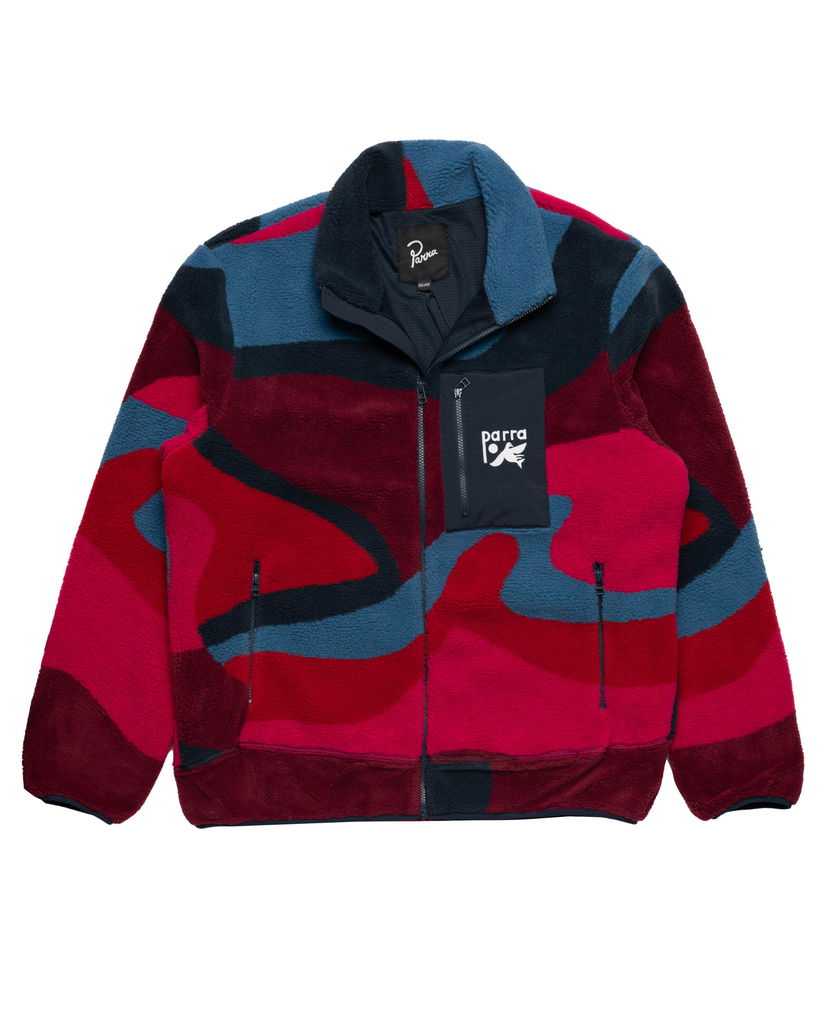 Куртка By Parra Full ftp booster polar fleece jacket Різнокольоровий | 54345