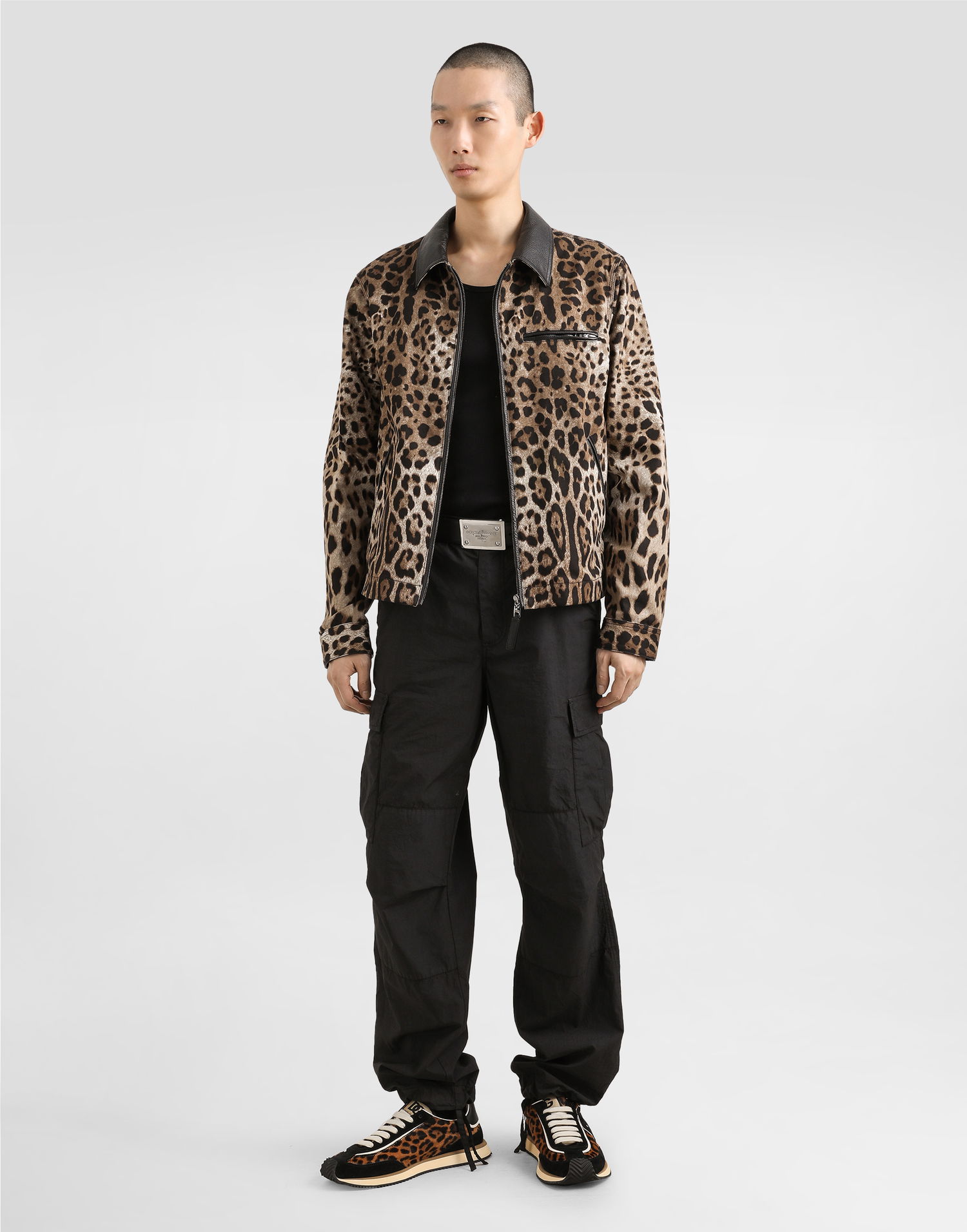 Куртка Dolce & Gabbana Dolce & Gabbana Leopard-Print Jacket Різнокольоровий | G9BIOTFSFN4HY13M, 1