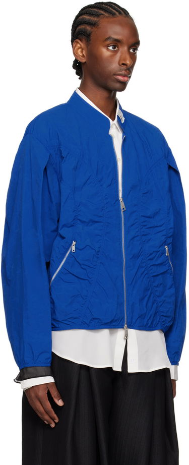 Куртка бомбер ADER ERROR Zequo Bomber Jacket Синій | BN01SSJK0809BL, 4