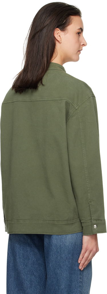 Куртка Anine Bing ANINE BING Henry Zip-Up Jacket Зелений | A-01-10385-AYG1, 2