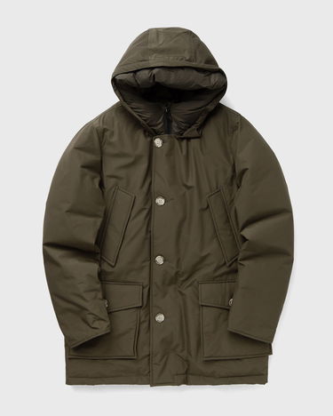 Парка WOOLRICH Arctic Parka with Button Closure and Attached Hood Зелений | CFWOOU0483MRUT0001-DAG, 0