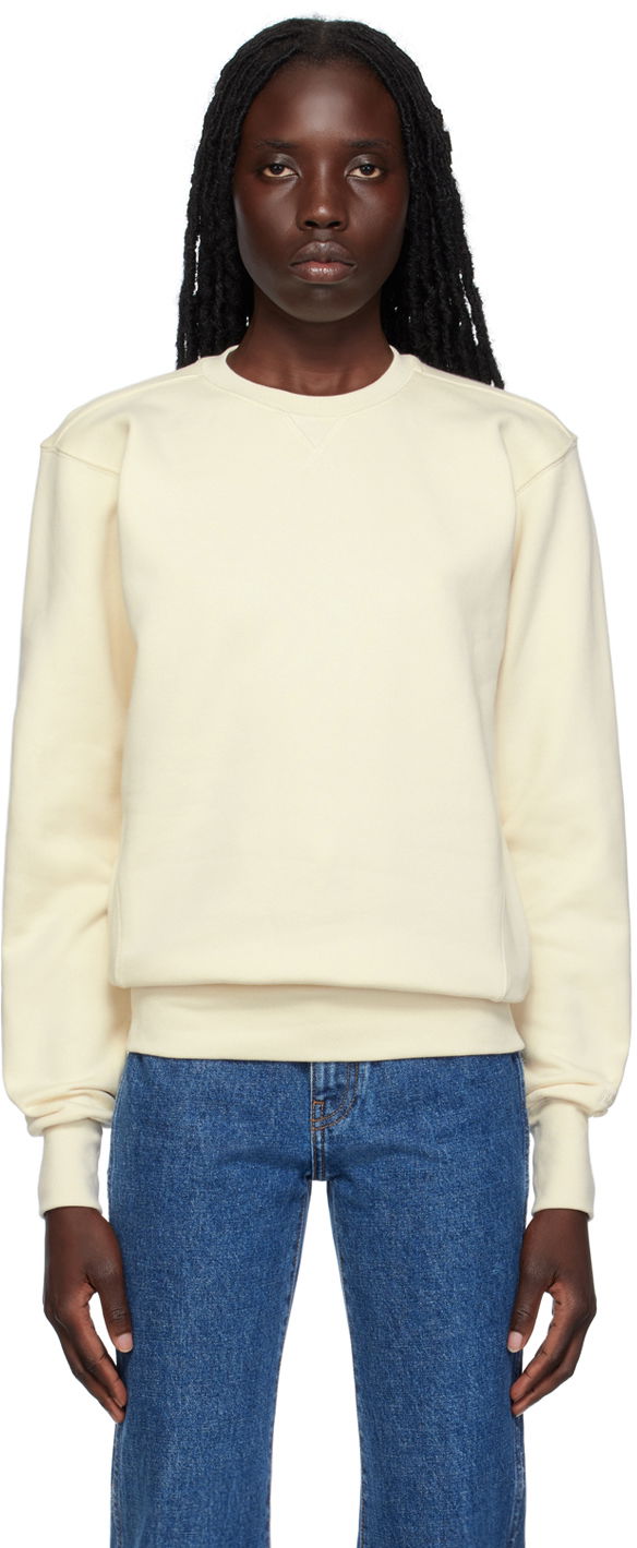 Cветр TOTEME TOTEME Crewneck Sweatshirt бежевий | 233-5068-783