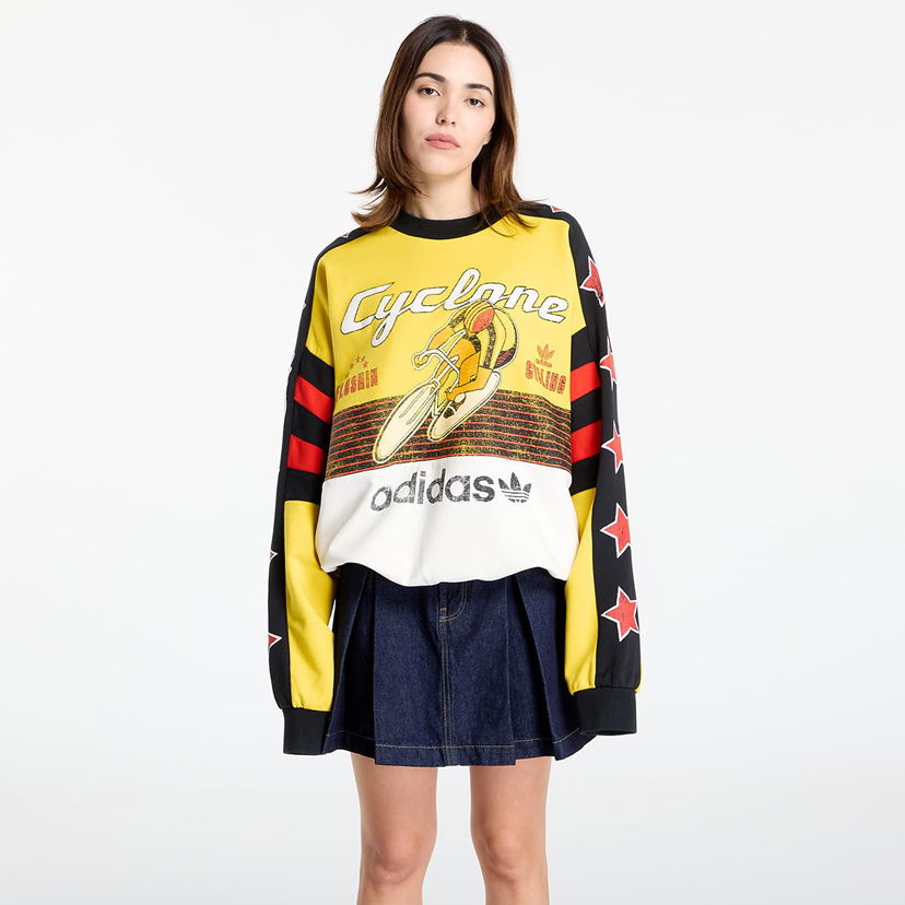 Світшоти adidas Originals Archive Cycling Sweatshirt Жовтий | JW0147