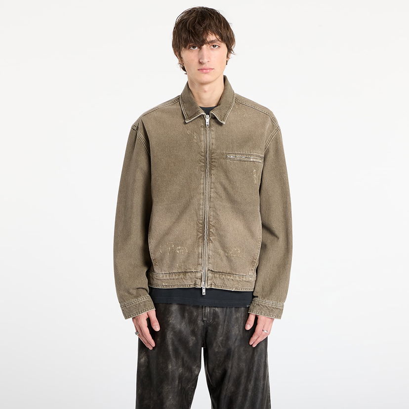 Куртка Represent Clo REPRESENT Washed Collared Denim Jacket Коричневий | MLM100336-59