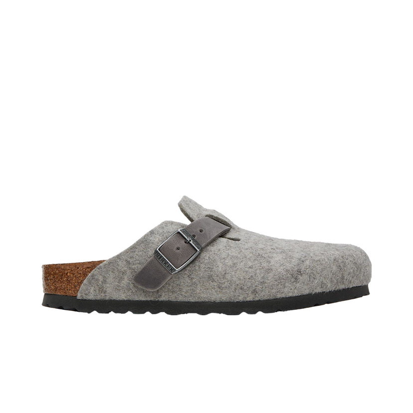 Кросівки та взуття Birkenstock Regular Boston Loafers "Gray" Сірий | 1026163