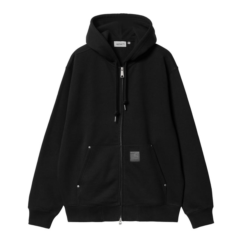 Світшоти Carhartt WIP Hooded Eldon Sweat Jacket чорний | I034428_9