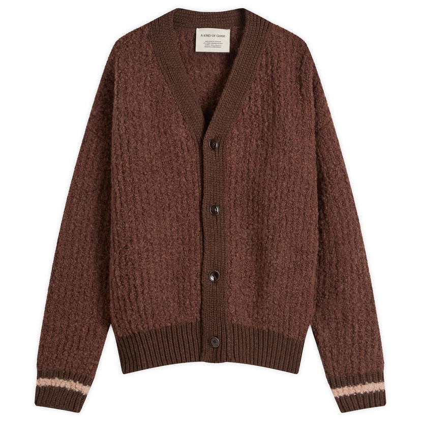 Cветр A Kind of Guise A Kind of Guise Khuder Knit Cardigan Коричневий | 574-10541-144