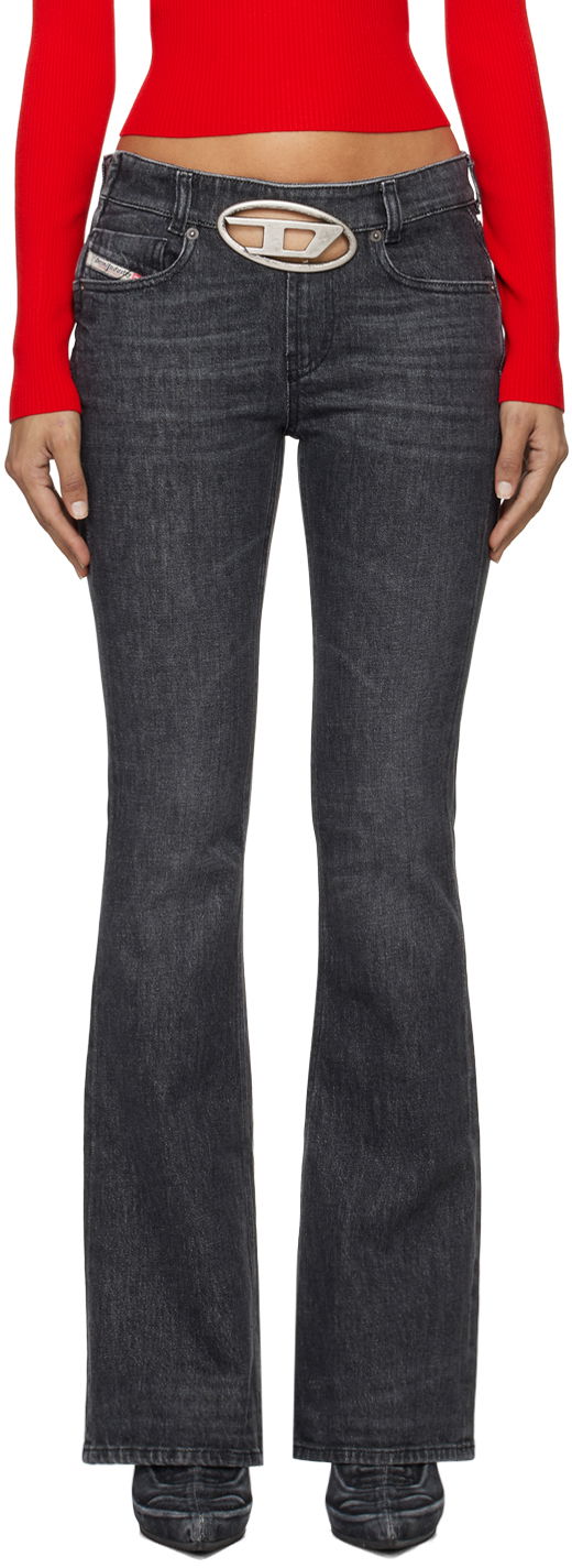 Джинси Diesel Bootcut & Flare 1969 D-Ebbey Jeans чорний | A11456 0CKAH