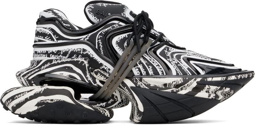 Кросівки та взуття Balmain Balmain Unicorn Wave чорний | EM1VI362KRCT