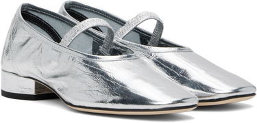 Одяг Aeyde Aeyde Pippa Leather Ballerina Flats Металік | A11-FL-GLVR25RO126-SS25-920-068, 3