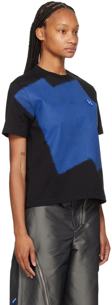 Футболка ADER ERROR Abstract Print Relaxed-Fit Cotton T-Shirt Синій | BMSGFYTS0103BK, 1