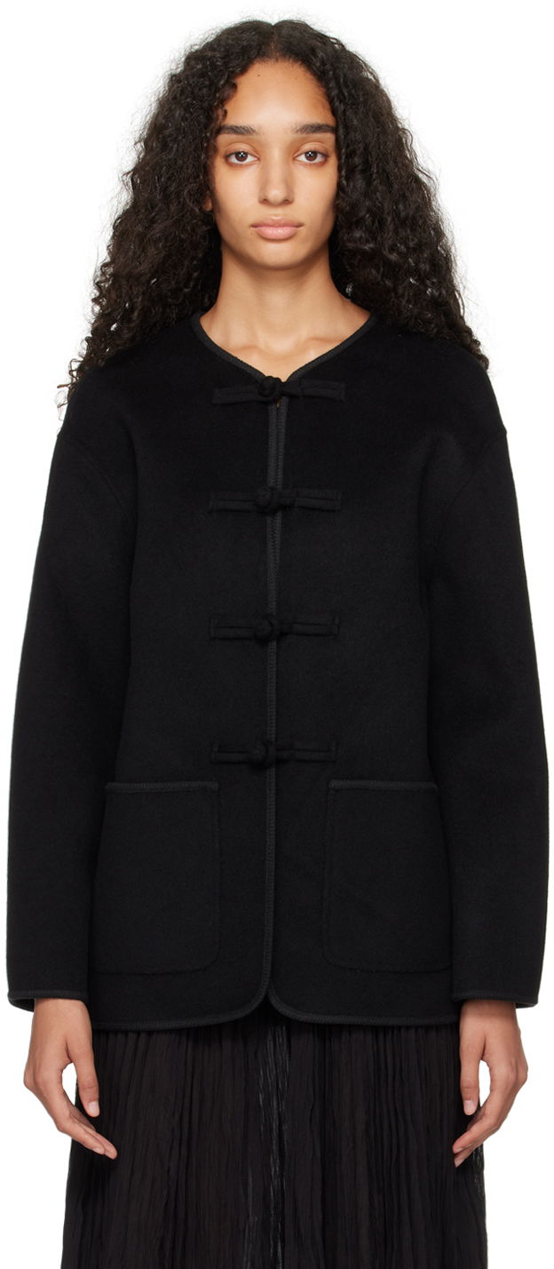 Куртка Róhe Traditional Closure Jacket чорний | 413-11-100