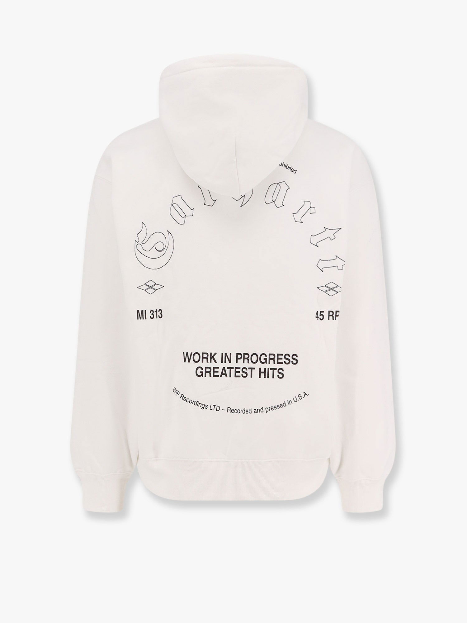 Світшоти Carhartt WIP White Printed Hoodie білий | I03441600AXX, 1
