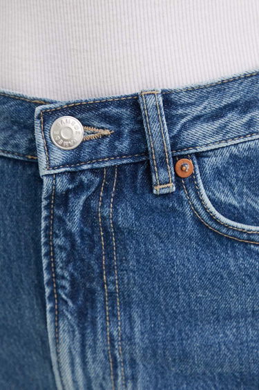 Шорти Samsoe Samsoe Samsoe Samsoe SASHELLY High Waist Shorts Синій | F24200011, 3