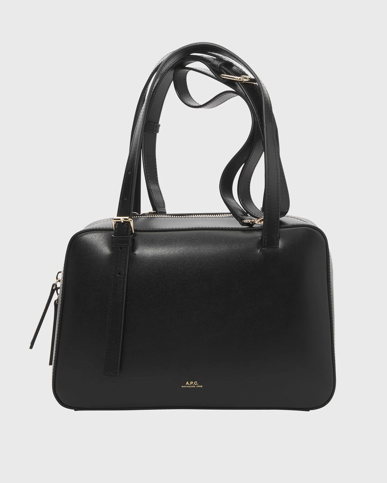 Сумочка A.P.C. SAC VIRGINIE BOX чорний | PXBRU-F67017-LZZ, 0