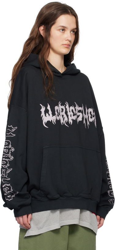 Світшоти 032C 032c Faithless Oversized Hoodie чорний | S25-URC-0631-050-W, 1