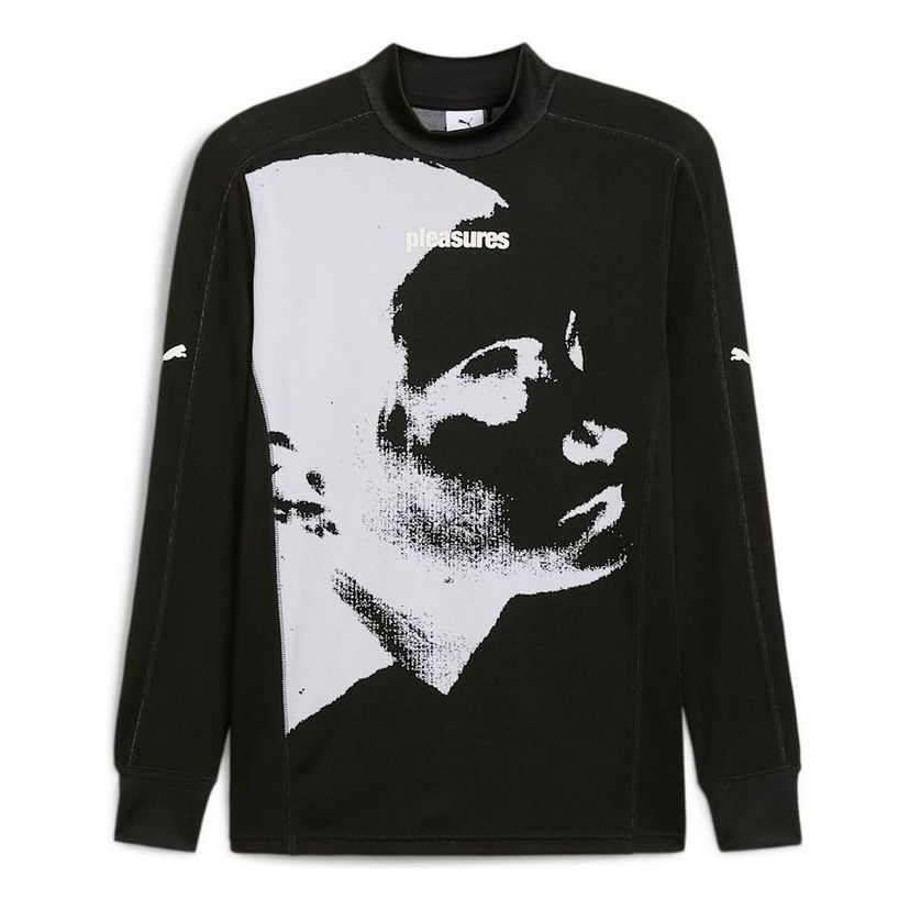 Джерсі Puma Long Sleeve Graphic T-Shirt чорний | 624097-01