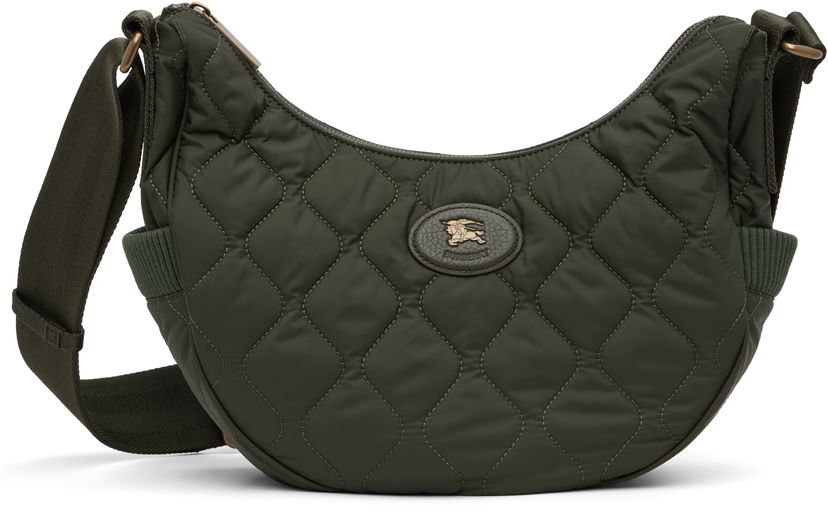 Сумка Burberry Burberry Clifton Horseshoe Crossbody Bag Зелений | 8111880