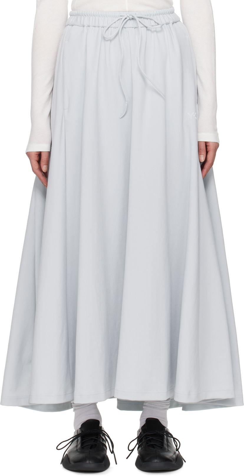 Спідниця Y-3 Y-3 Track Maxi Skirt Сірий | JL6673