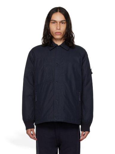 Куртка Stone Island Ghost Down Jacket темно-синій | 7915422F1