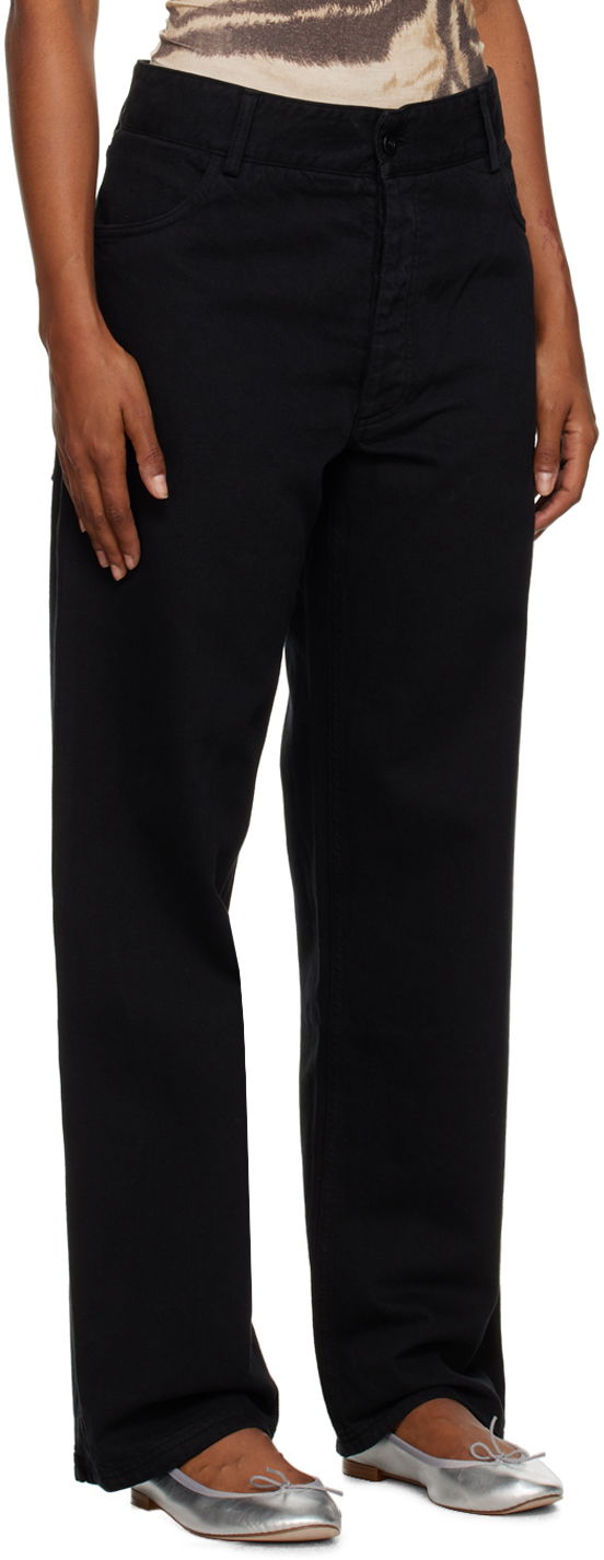 Штани Baserange Wide Leg Trousers чорний | TRIN-COB-WI23, 1