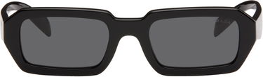 Сонцезахисні окуляри Prada Angular Rectangle Acetate Sunglasses чорний | 0PR A12S 8056597967884, 0
